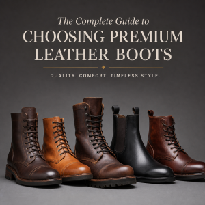 leather boots