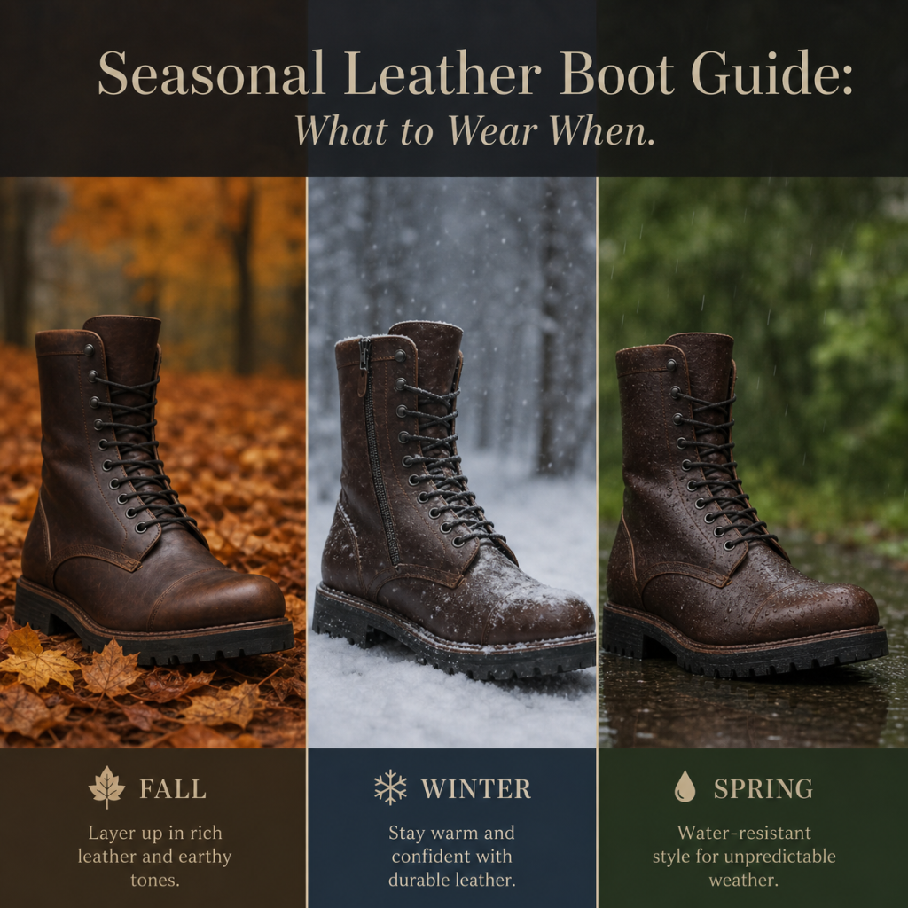 Leather Boot