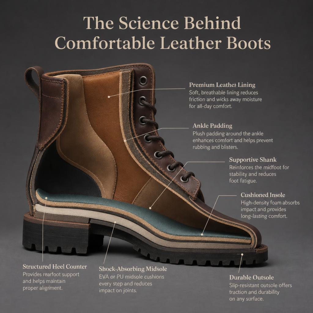 Leather Boots