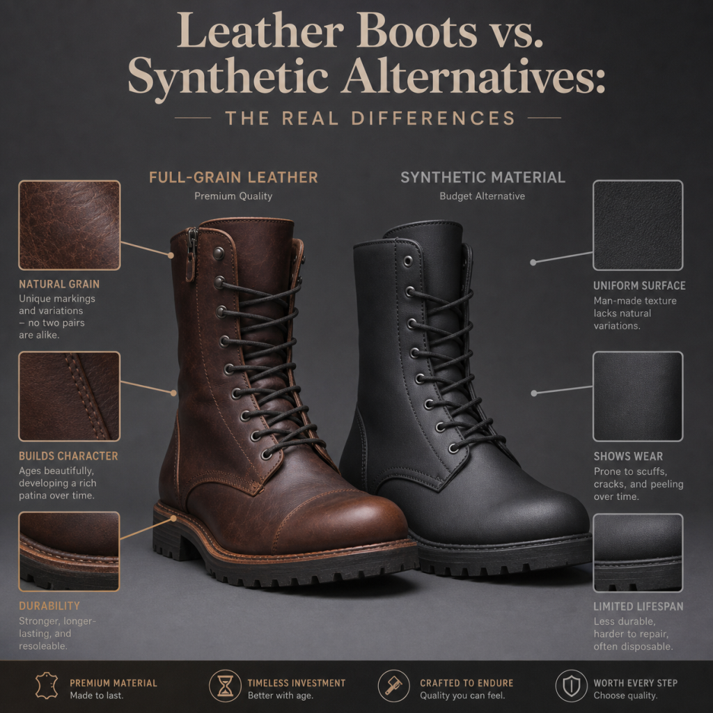 Leather Boots