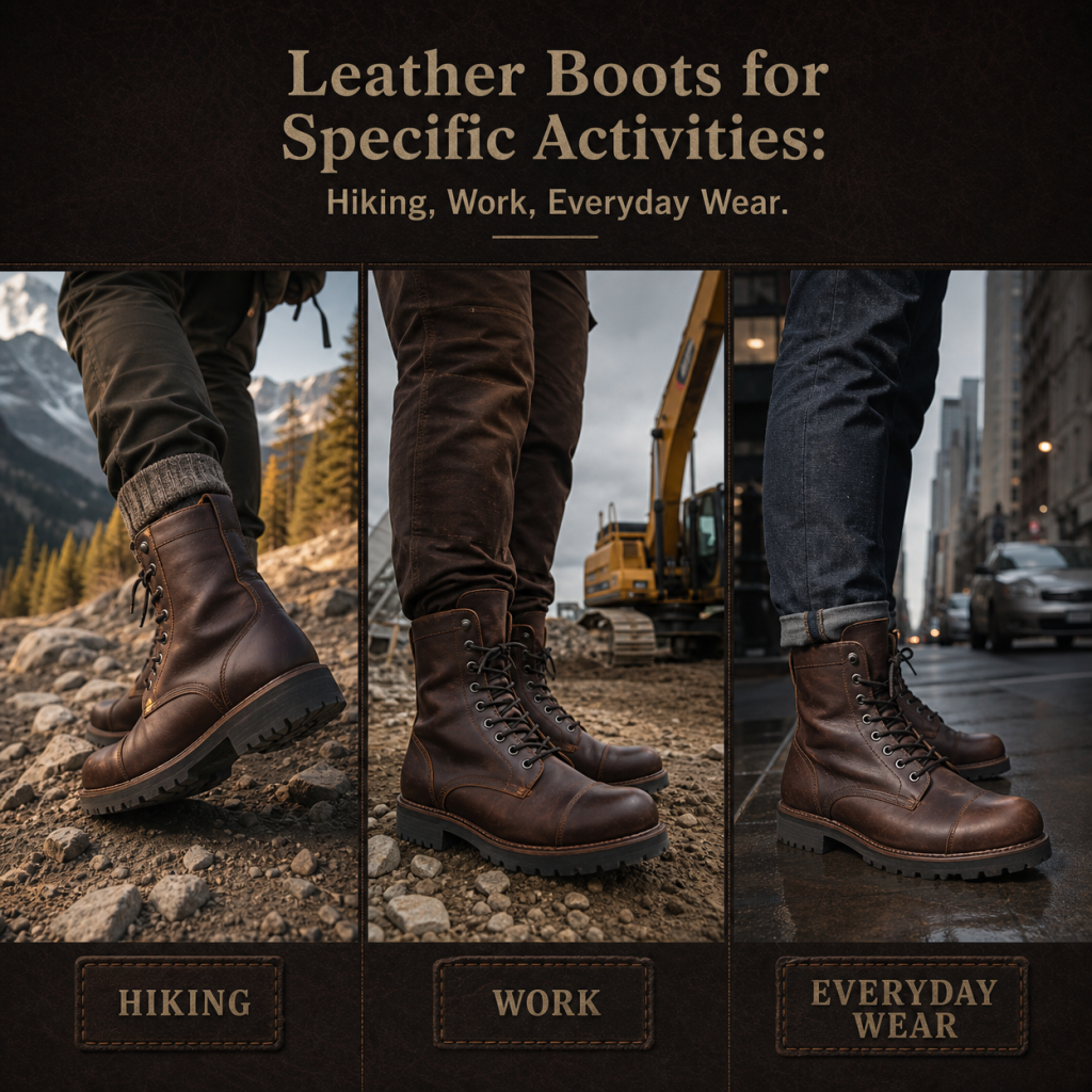 Leather Boots
